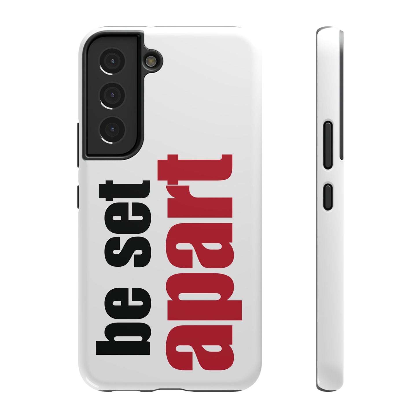 Be Set Apart White Phone Case