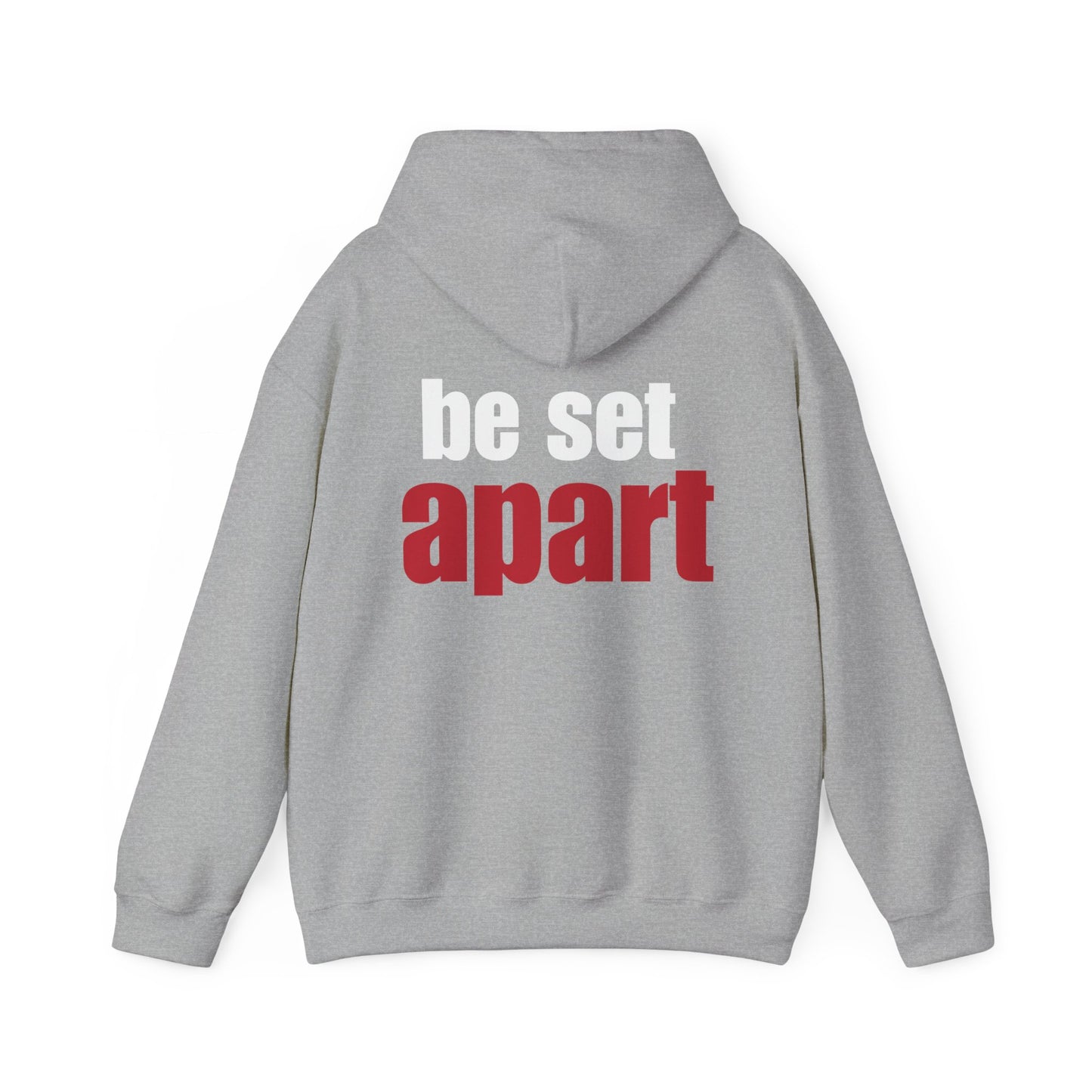 Be Set Apart White Logo Hoodie (5 Colors)