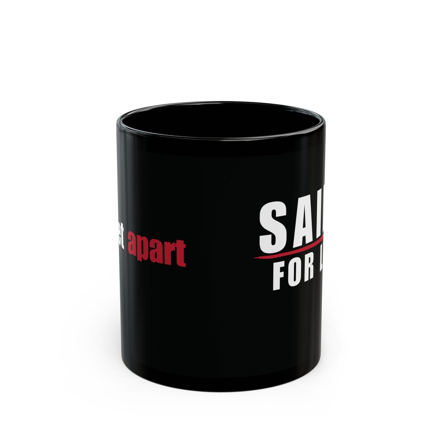Be Set Apart Combo Black Mug (2 Sizes)