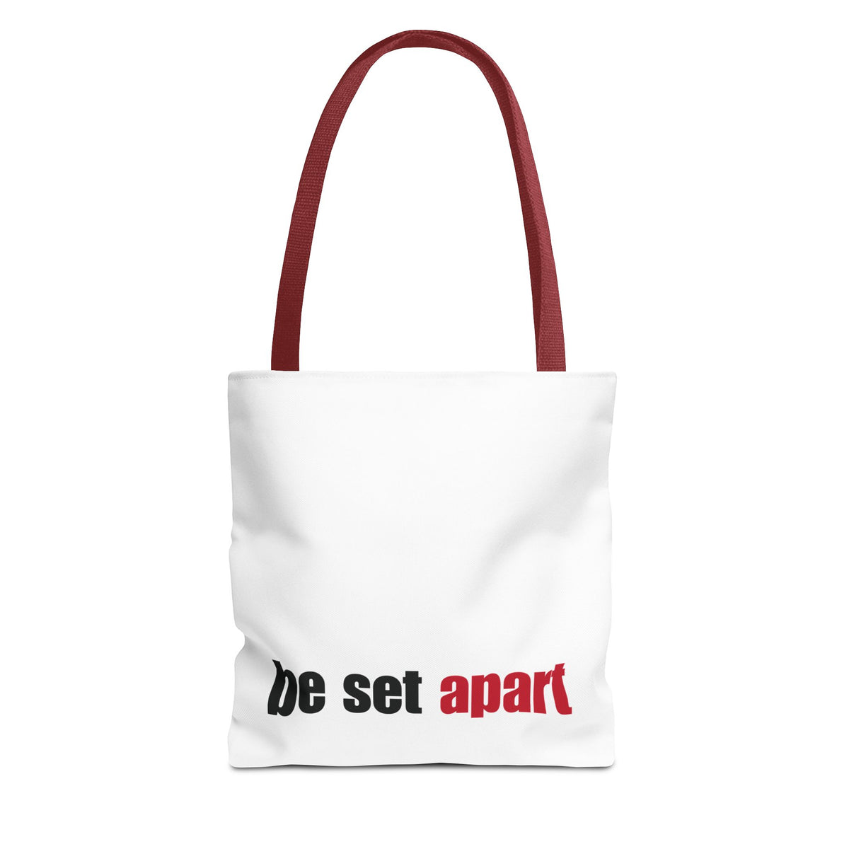 Be Set Apart White Tote (3 Sizes)