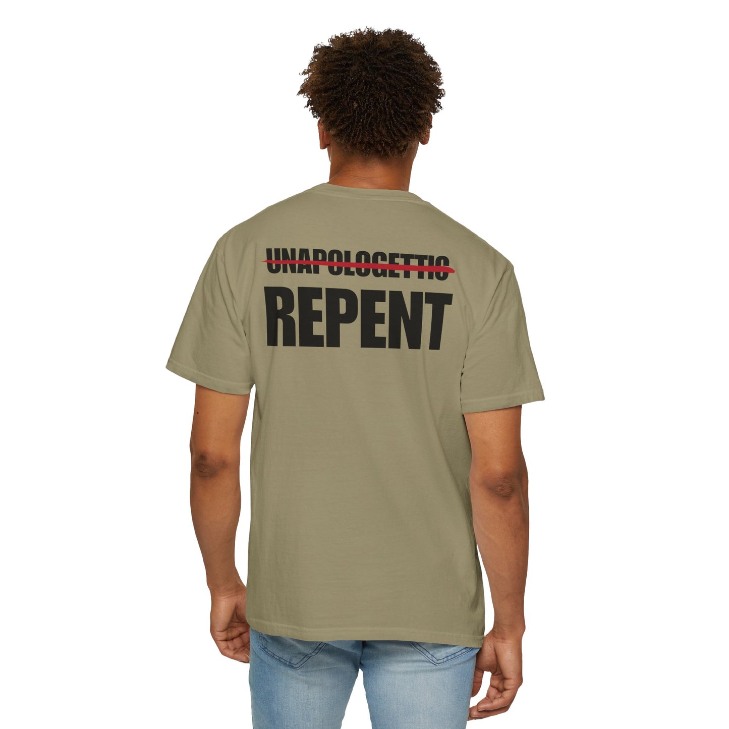 Repent Back Lived-In T-Shirt (4 Colors)