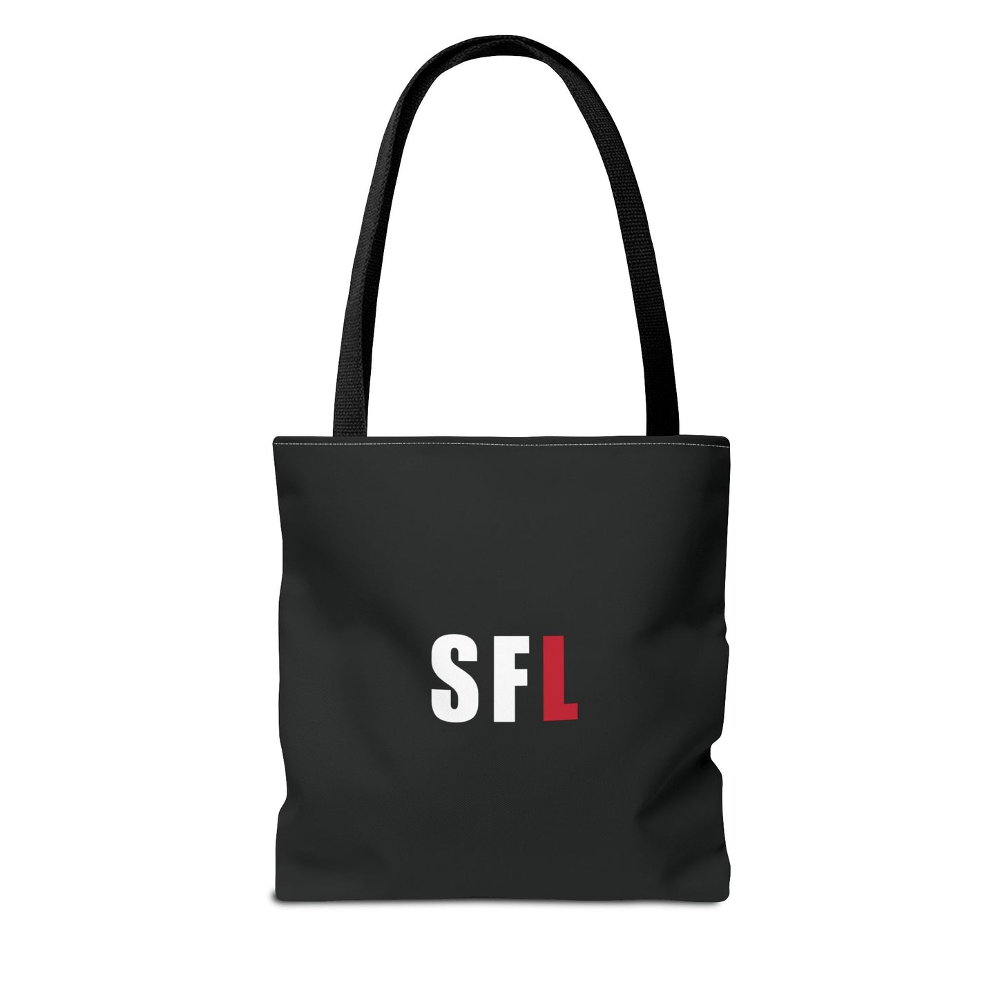 Be Set Apart White Logo Black Tote (3 Sizes)