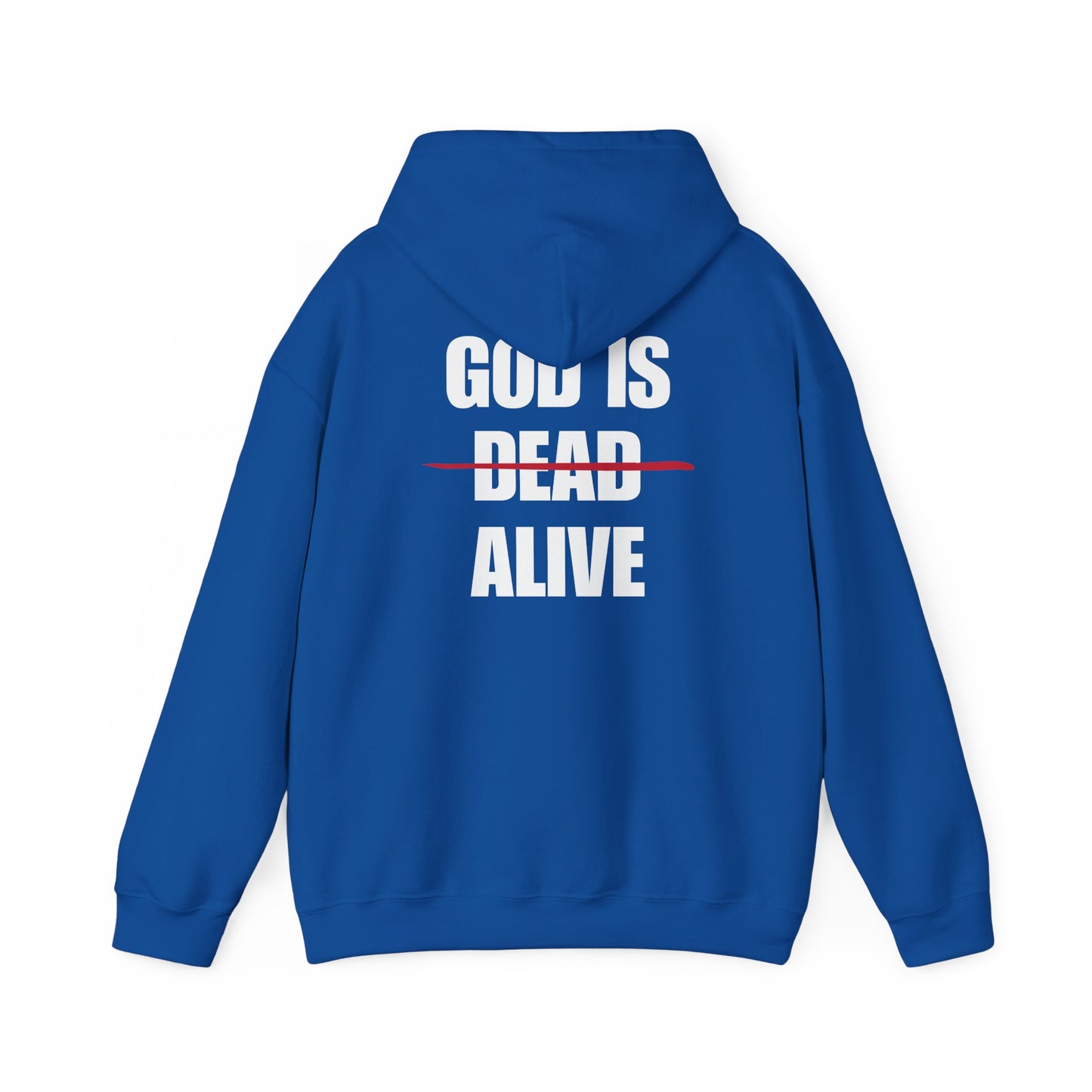 God Is Alive White Logo Hoodie (5 Colors)