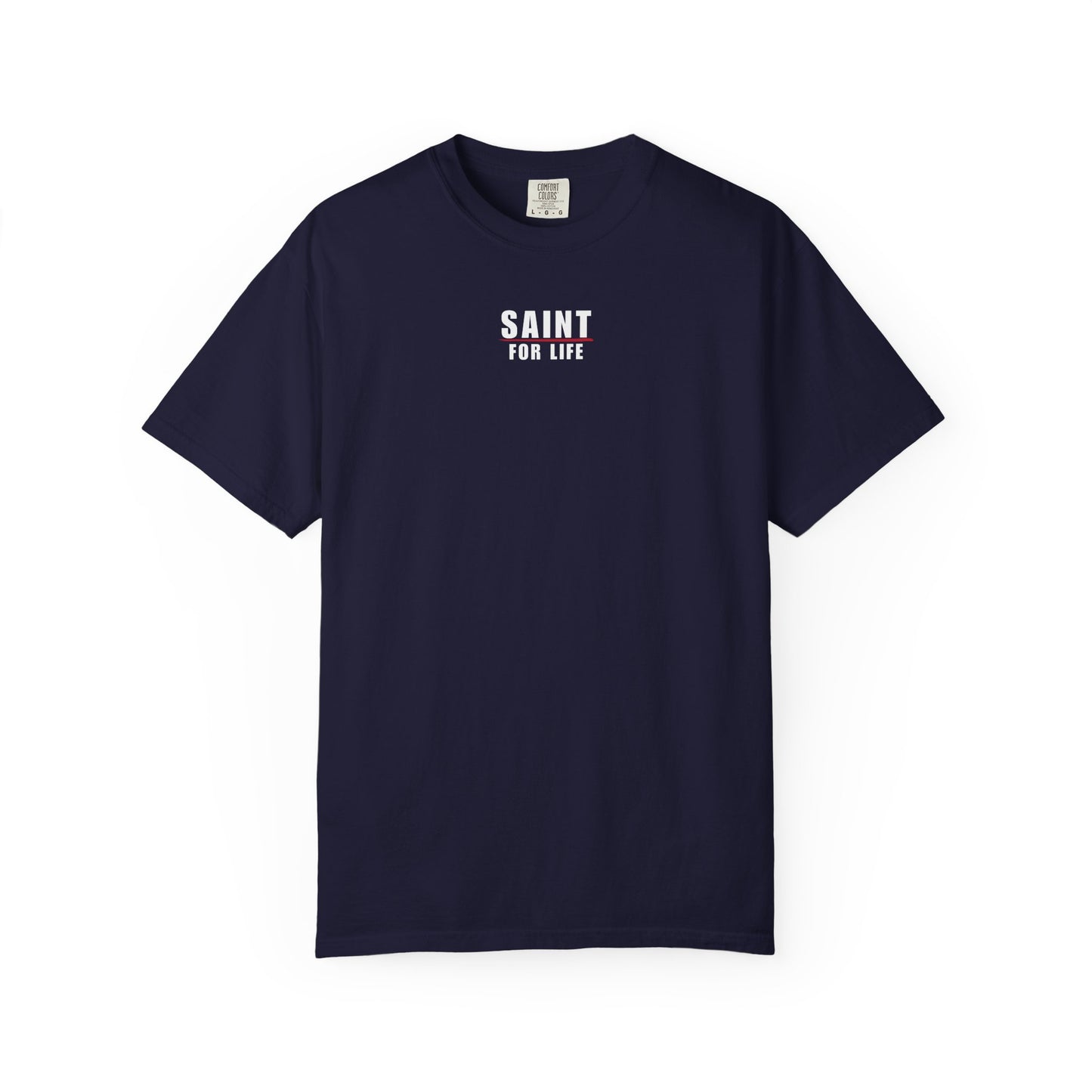 Deny Your Self White Logo Back Lived-In T-Shirt (5 Colors)
