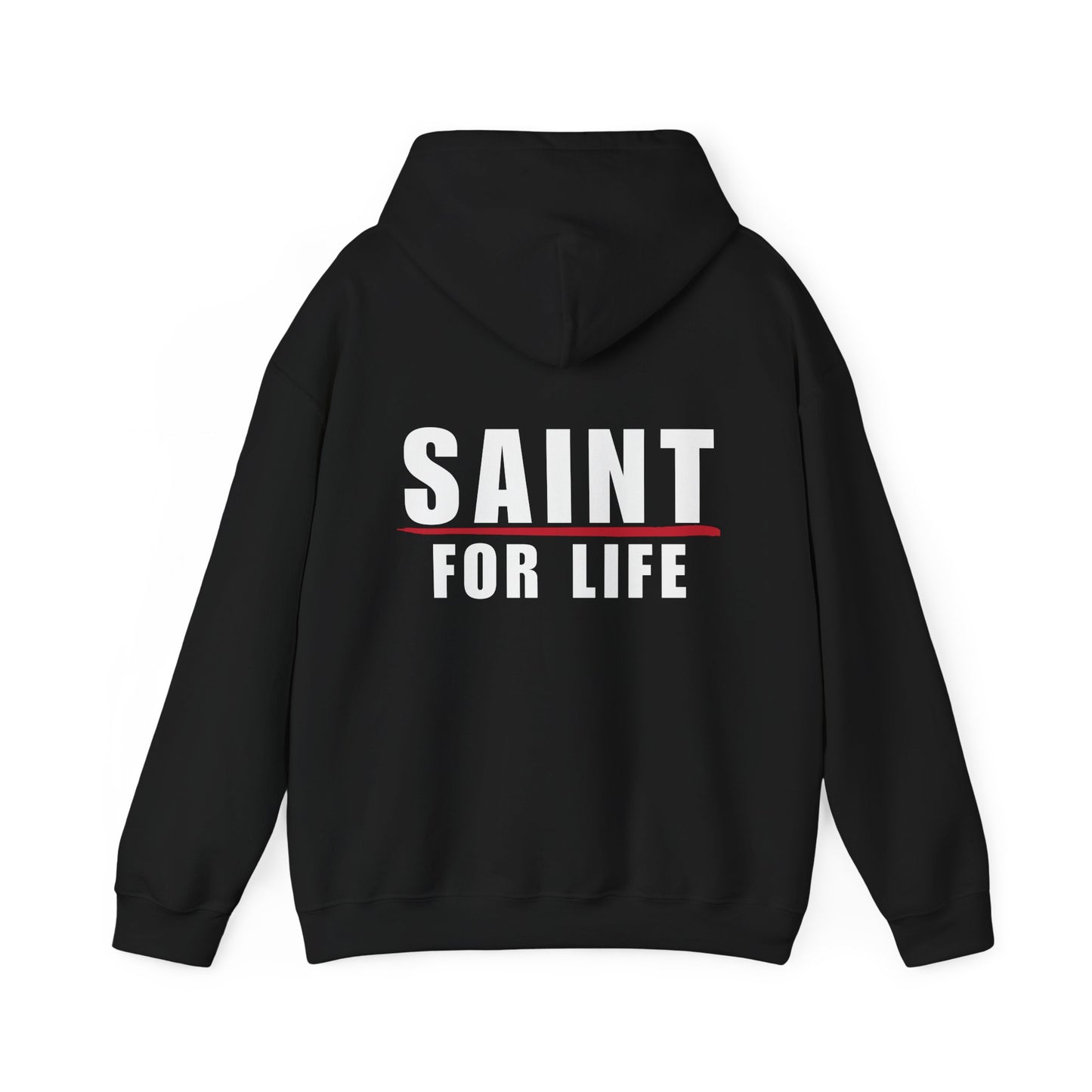 Saint For Life White Logo Hoodie (5 Colors)