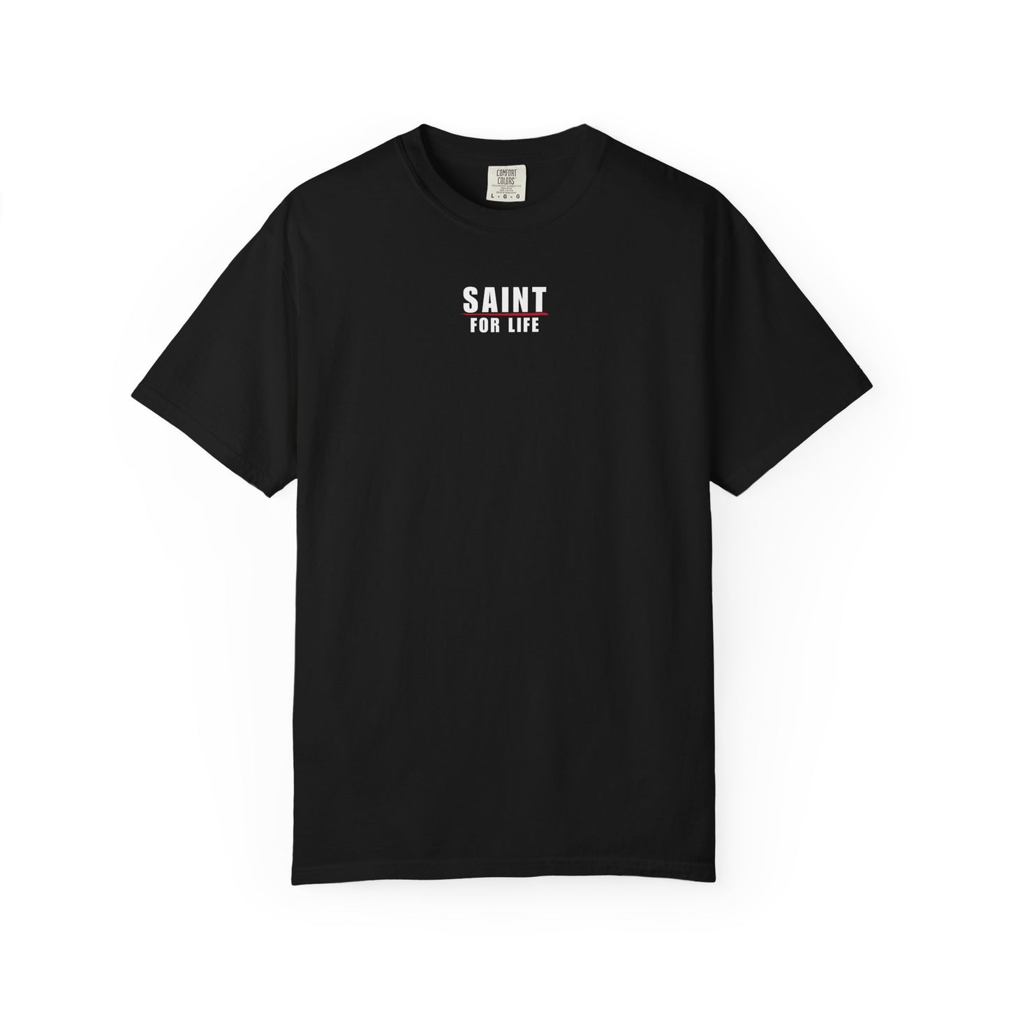 God Is Alive White Logo Back Lived-In T-Shirt (5 Colors)