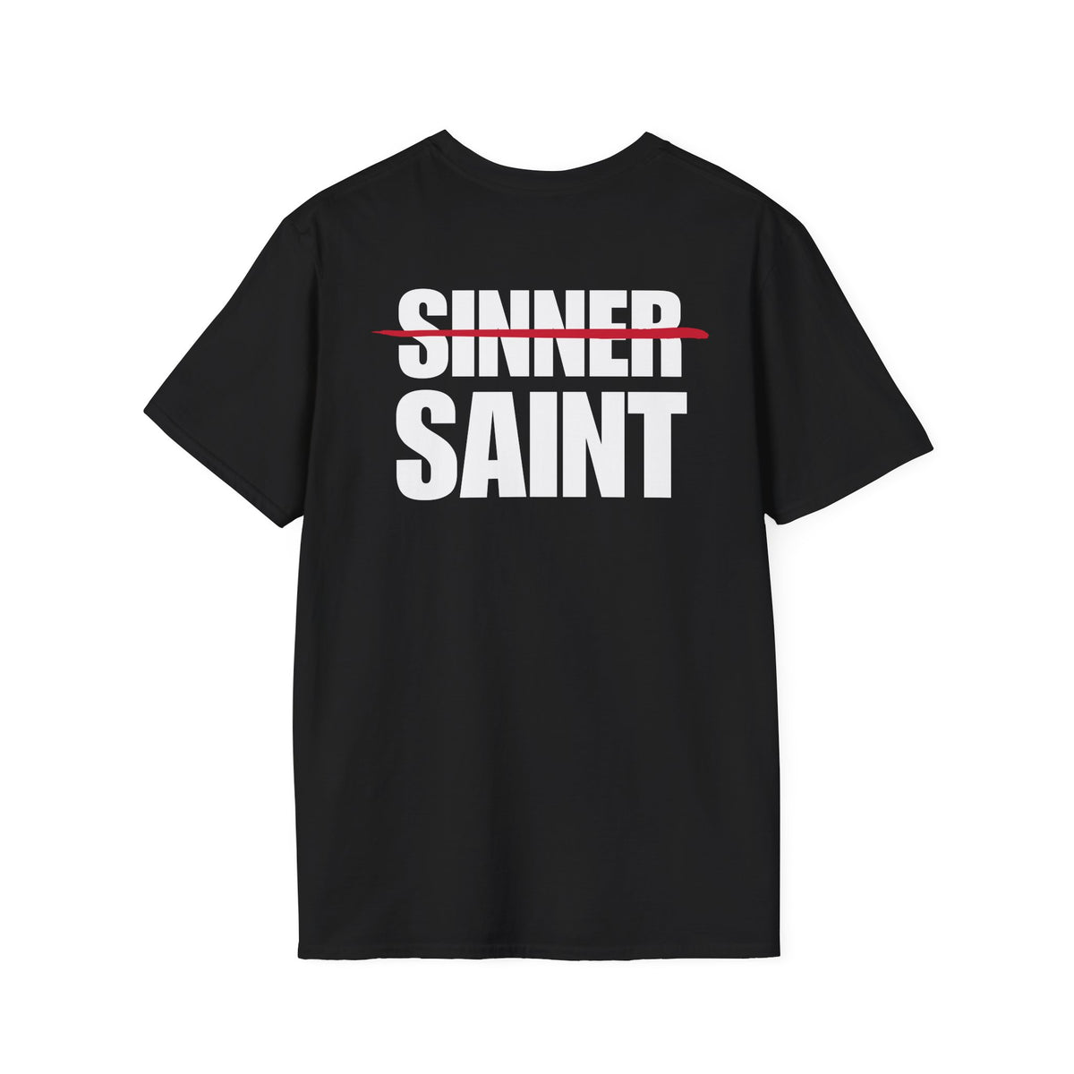 Sinner To Saint White Logo Back Classic T-Shirt (3 Colors)