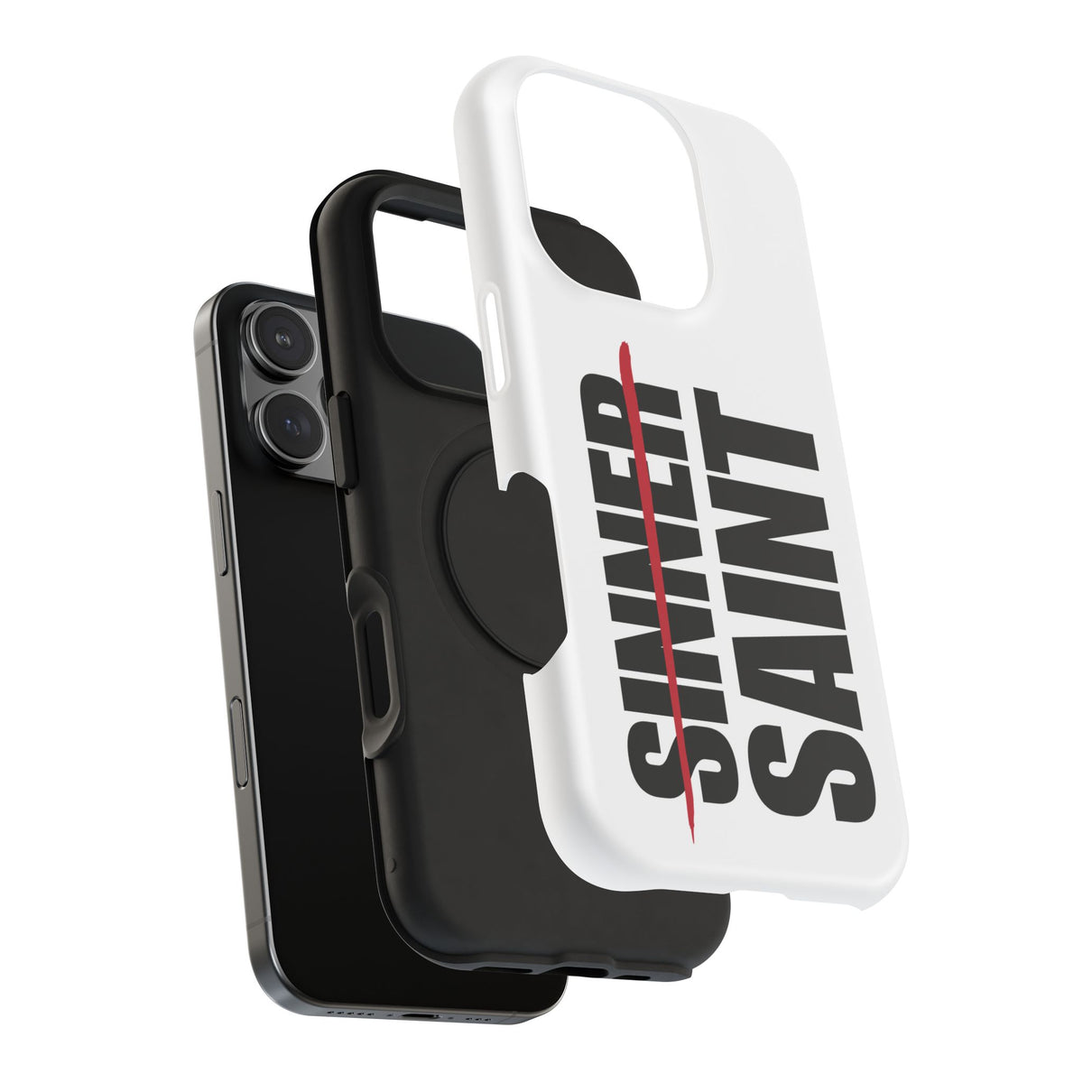 Sinner To Saint White Phone Case