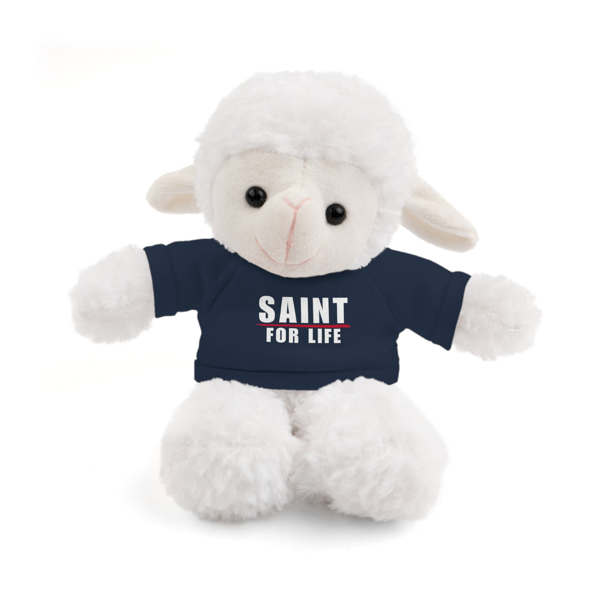 Saint For Life Logo Baby Lamb Stuffed Animal (8 Colors)