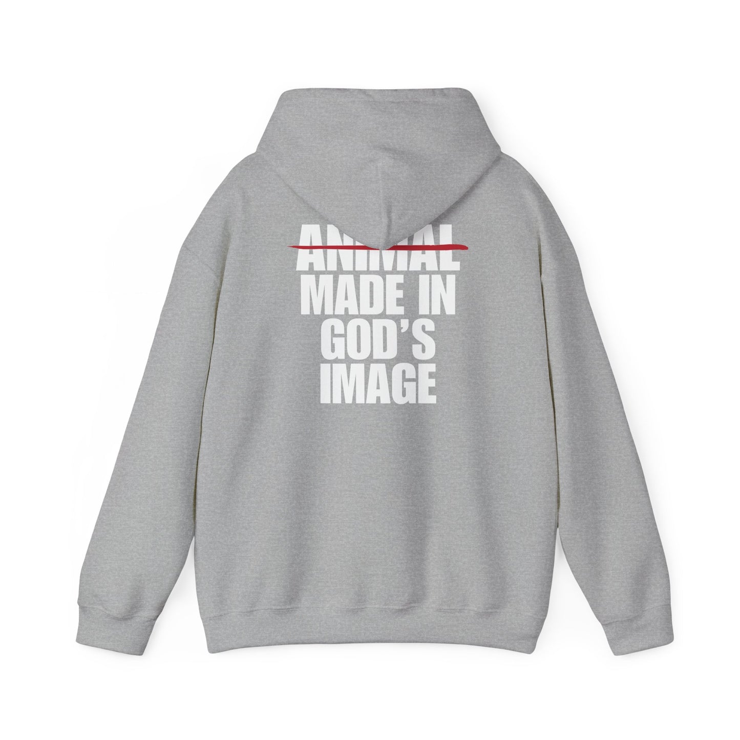 Made In God's Image White Logo Hoodie (5 Colors)