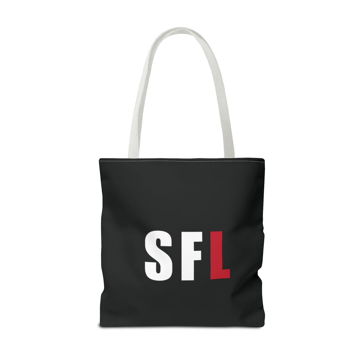 Sinner To Saint White Logo Black Tote (3 Sizes)