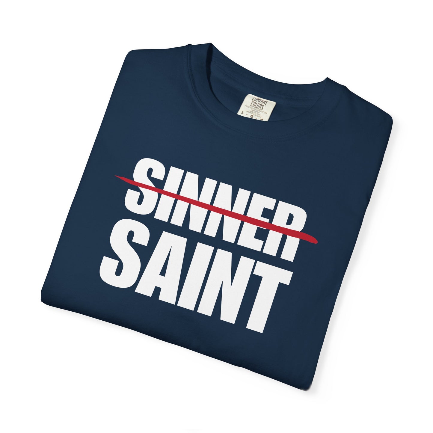 Sinner To Saint White Logo Lived-In T-Shirt (5 Colors)