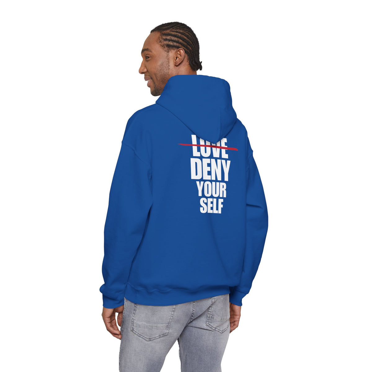 Deny Your Self White Logo Hoodie (5 Colors)