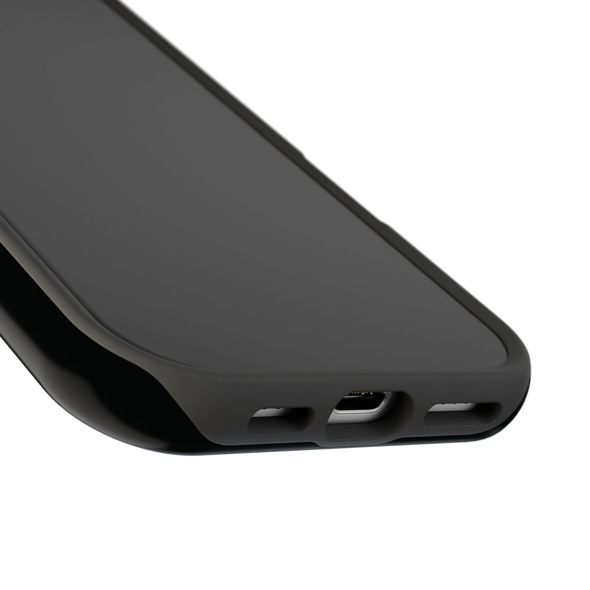 Saint For Life White Logo Black Phone Case