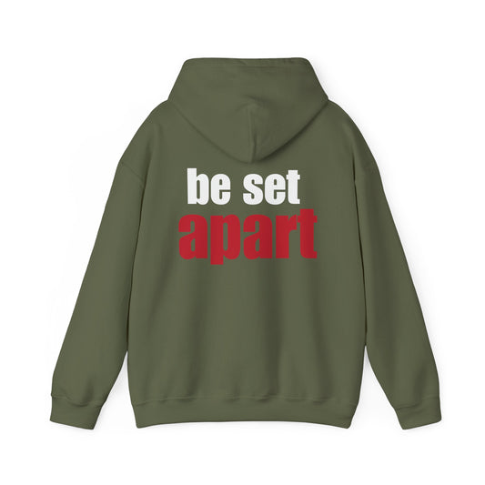 Be Set Apart White Logo Hoodie (5 Colors)