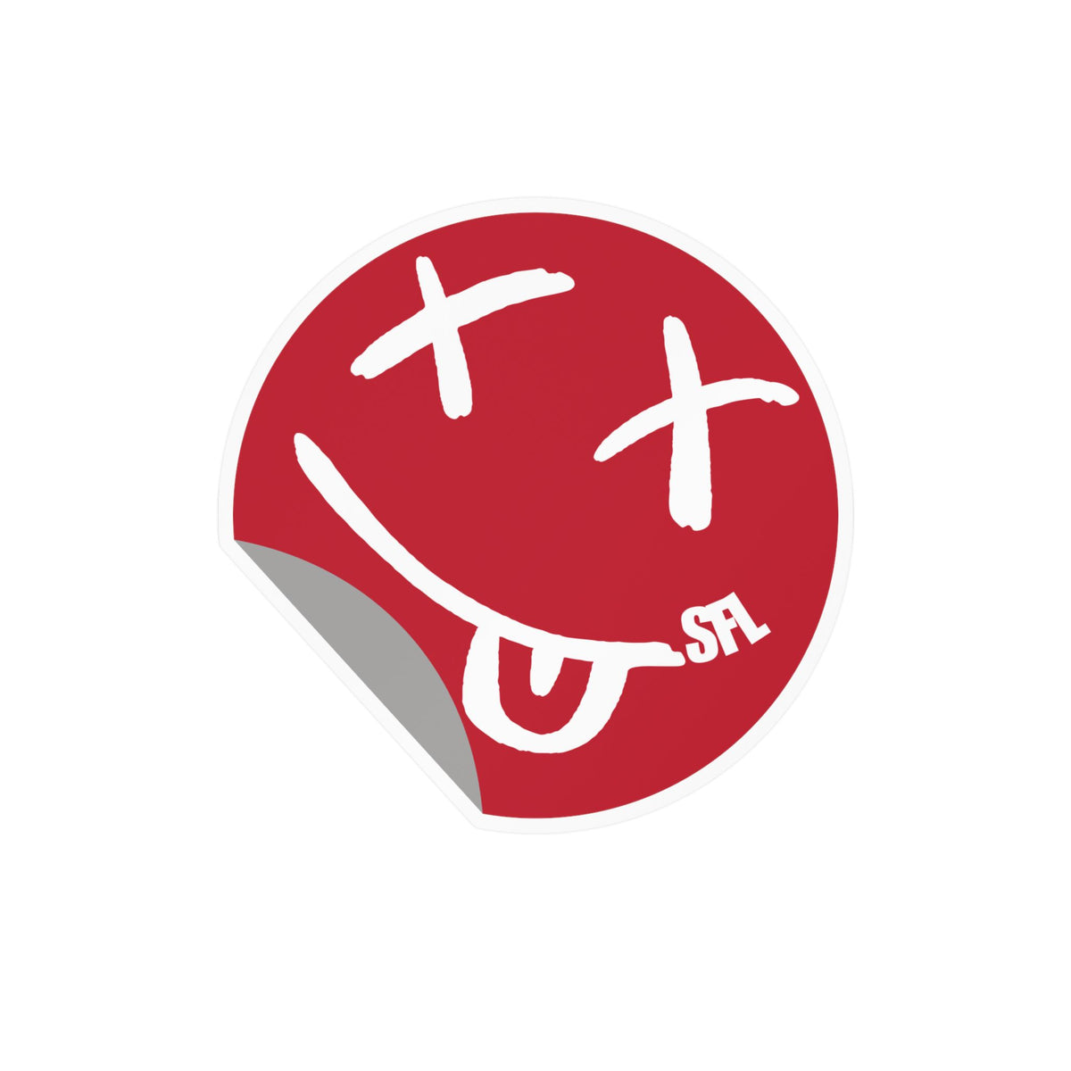 Limited Edition! Smile Red Decal Sticker (4 Sizes)