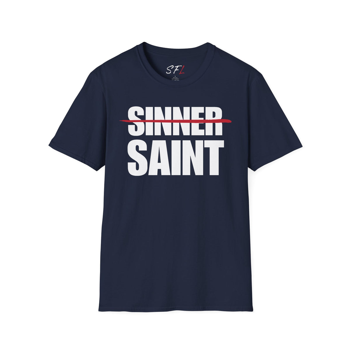Sinner To Saint White Logo Classic T-Shirt (3 Colors)