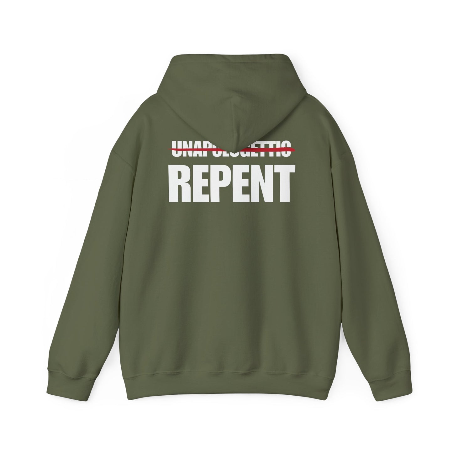 Repent White Logo Hoodie (5 Colors)