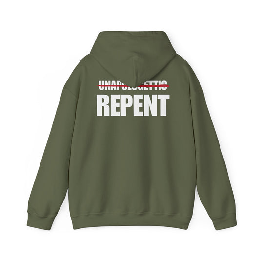 Repent White Logo Hoodie (5 Colors)
