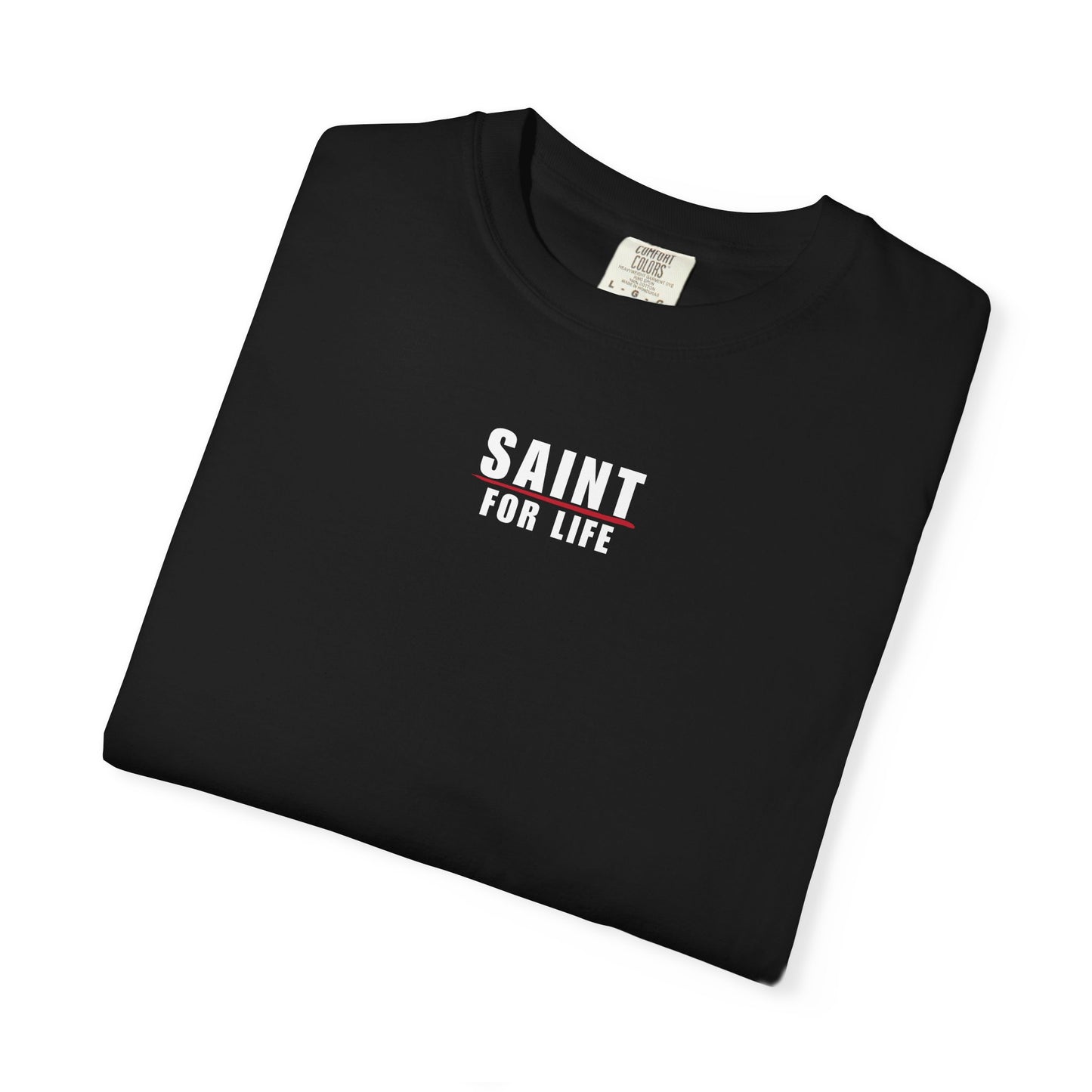 God Is Alive White Logo Back Lived-In T-Shirt (5 Colors)