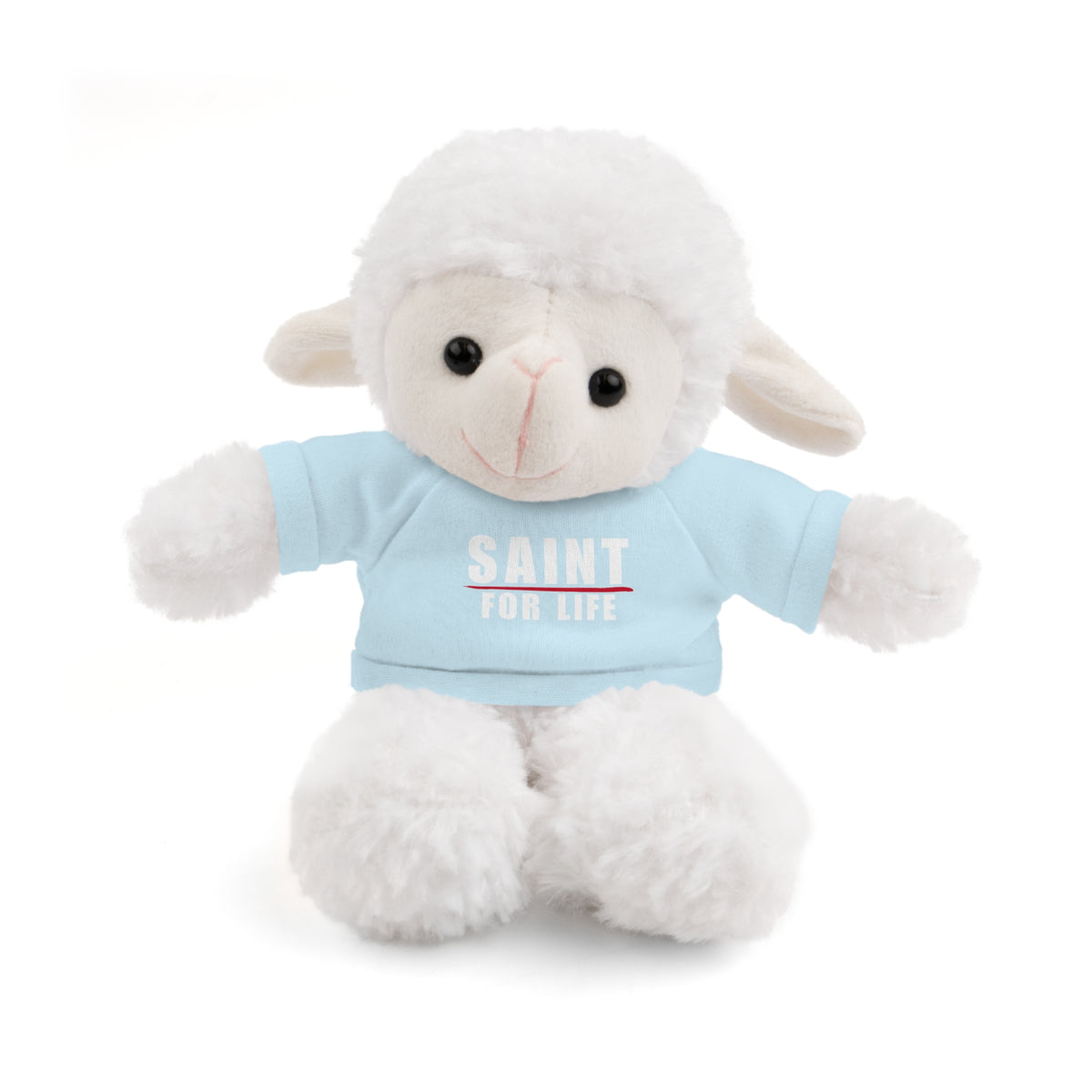 Saint For Life Logo Baby Lamb Stuffed Animal (8 Colors)