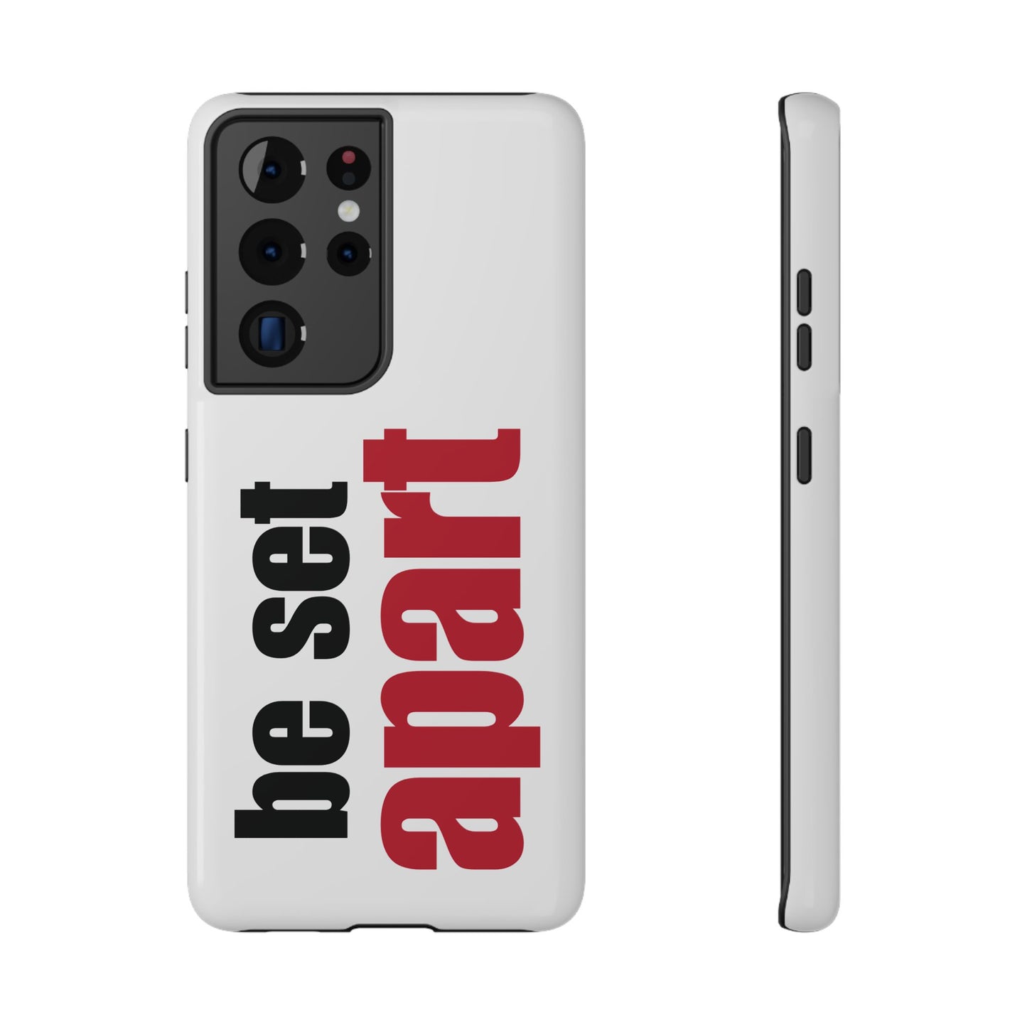 Be Set Apart White Phone Case