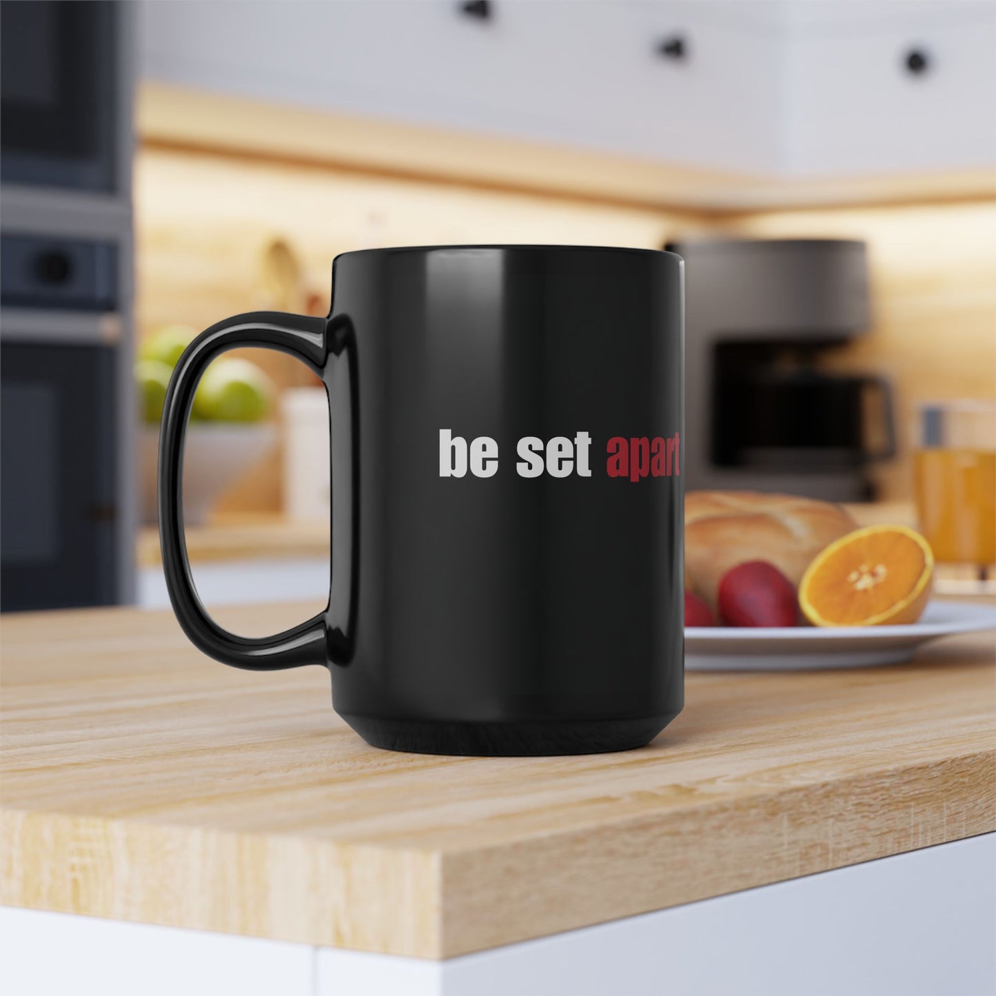 Be Set Apart Combo Black Mug (2 Sizes)