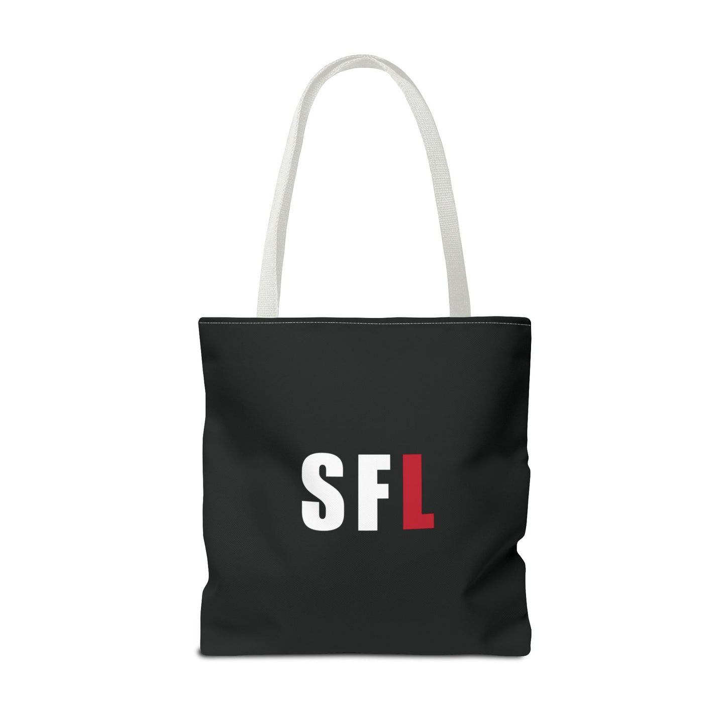 Sinner To Saint White Logo Black Tote (3 Sizes)