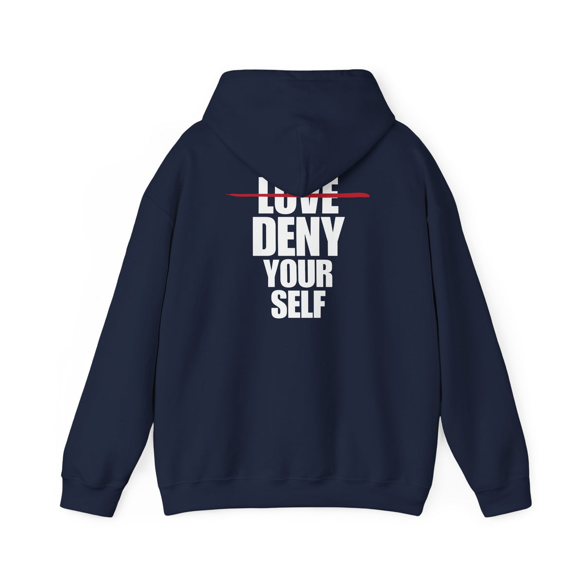 Deny Your Self White Logo Hoodie (5 Colors)