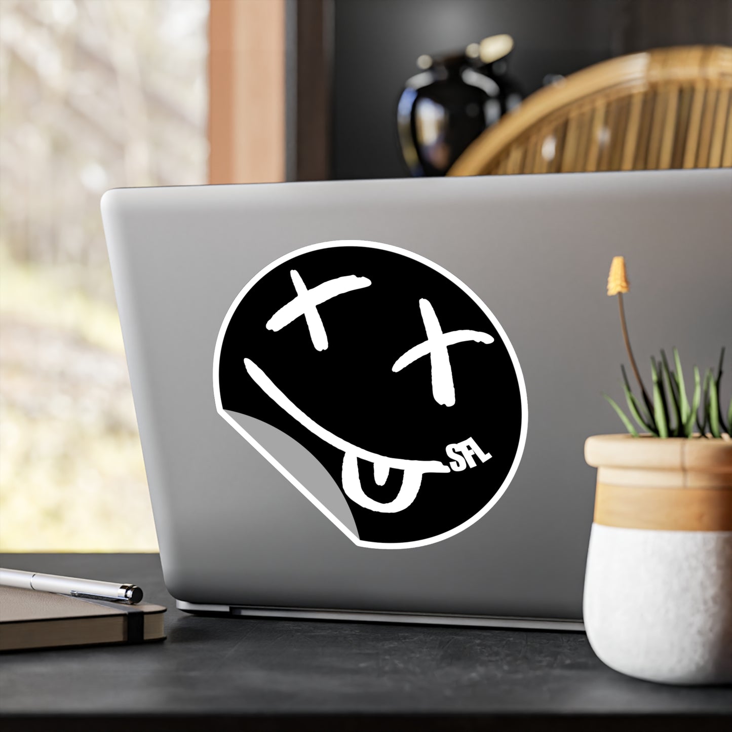 Limited Edition! Smile Black Decal Sticker (4 Sizes)