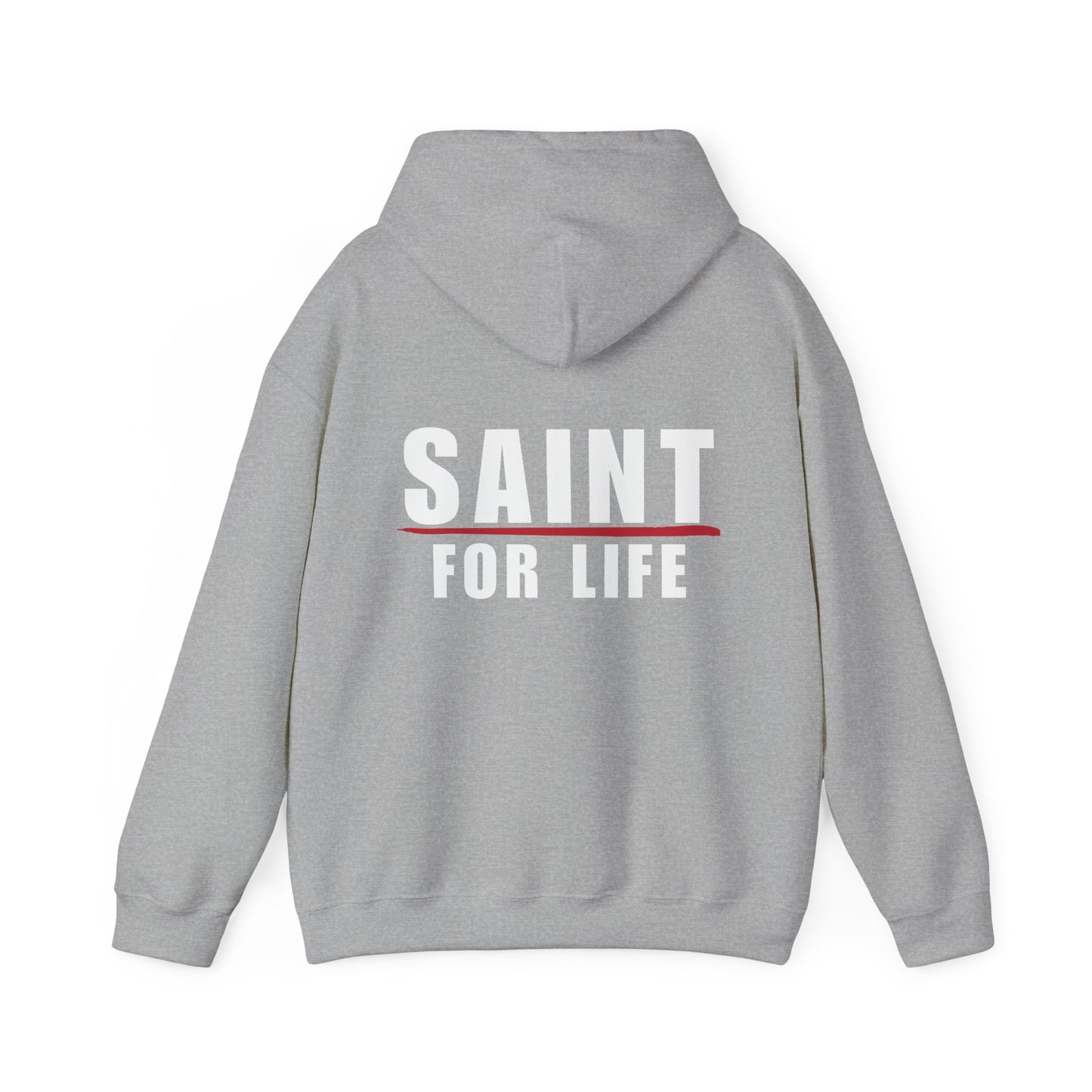 Saint For Life White Logo Hoodie (5 Colors)